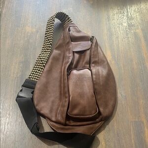 STAR WARS THE RISE OF SKYWALKER BROWN SLING BAG BACKPACK TOTE